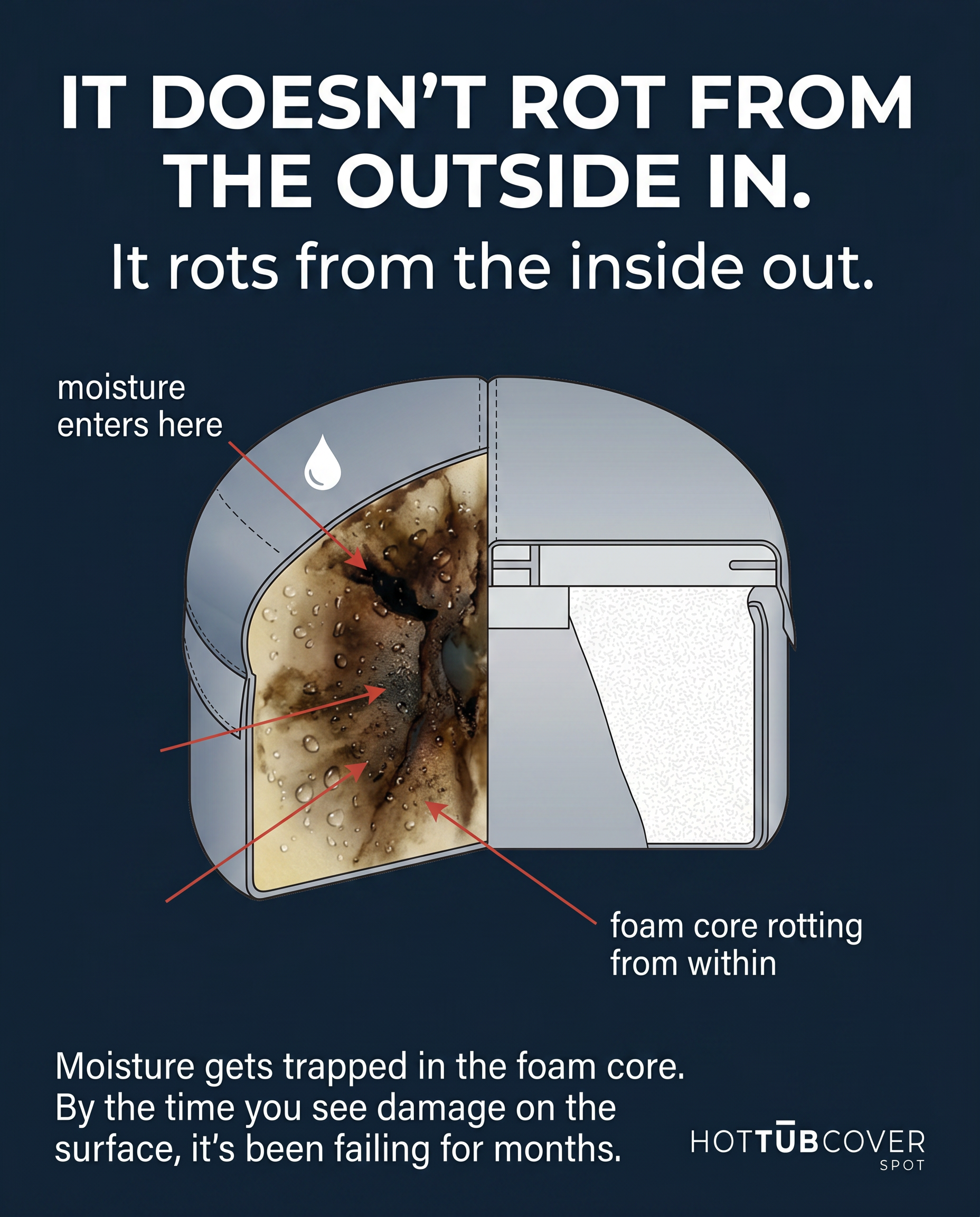 Hot Tub Cover Spot Facebook ad