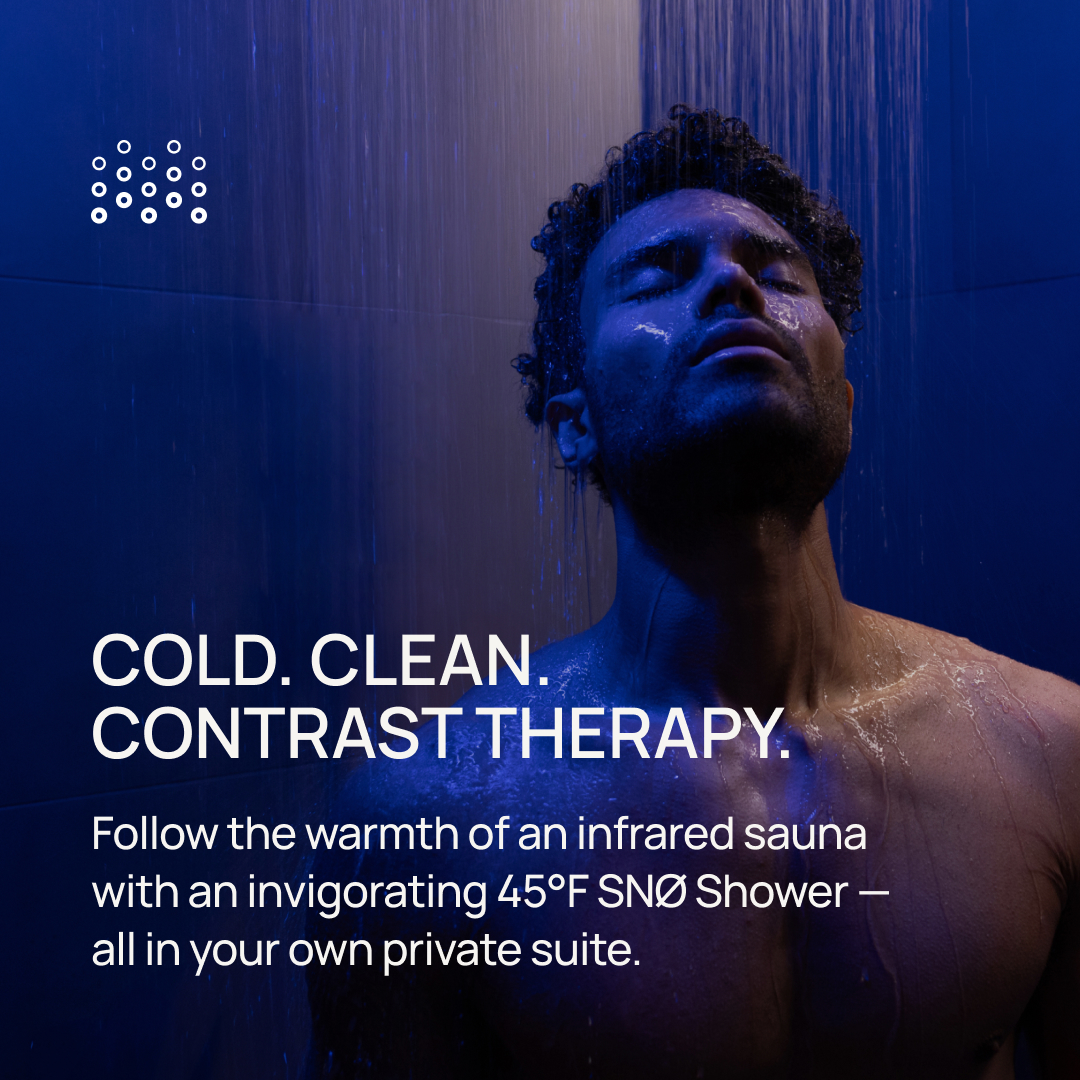 Perspire Sauna Studio Heritage Harbour Facebook ad: Reserve Your Private Sauna