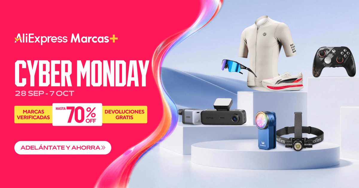 AliExpress Facebook ad: Hasta 70% OFF en marcas verificadas