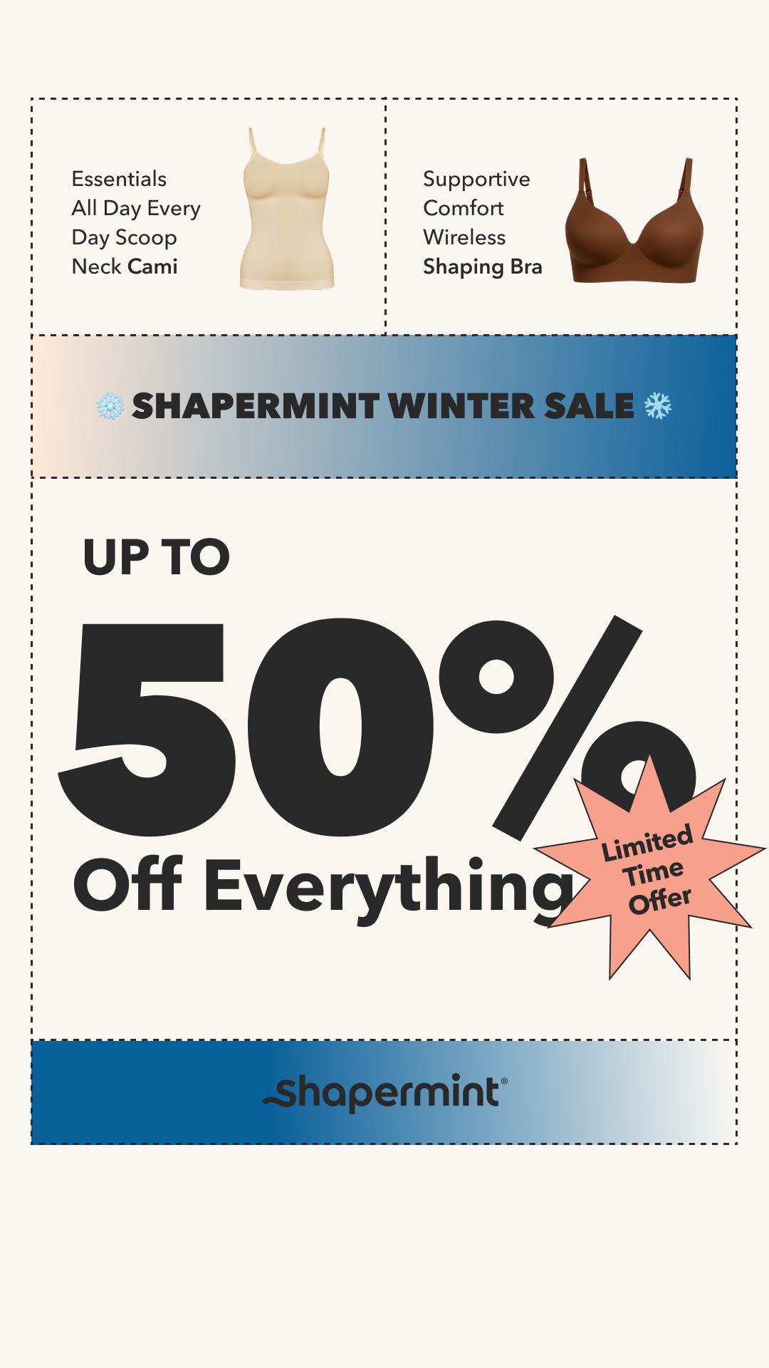Shapermint Facebook ad
