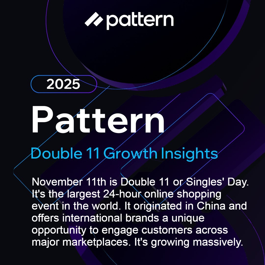 Pattern Facebook ad: We're proud to share that Pattern delivered strong…
