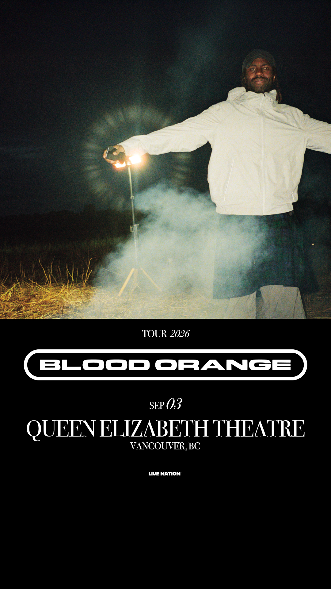 Live Nation British Columbia Facebook ad