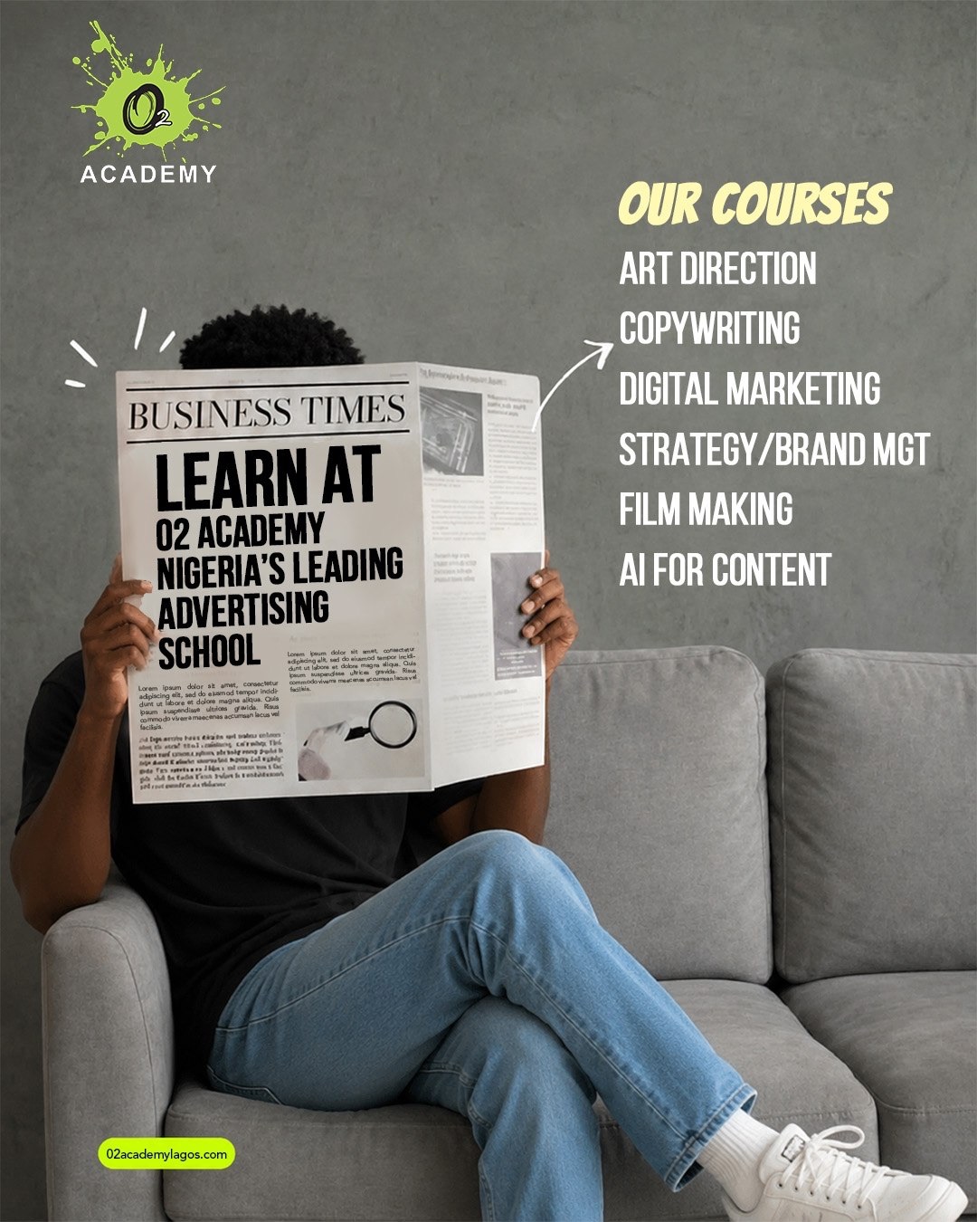 02 Academy Lagos Facebook ad