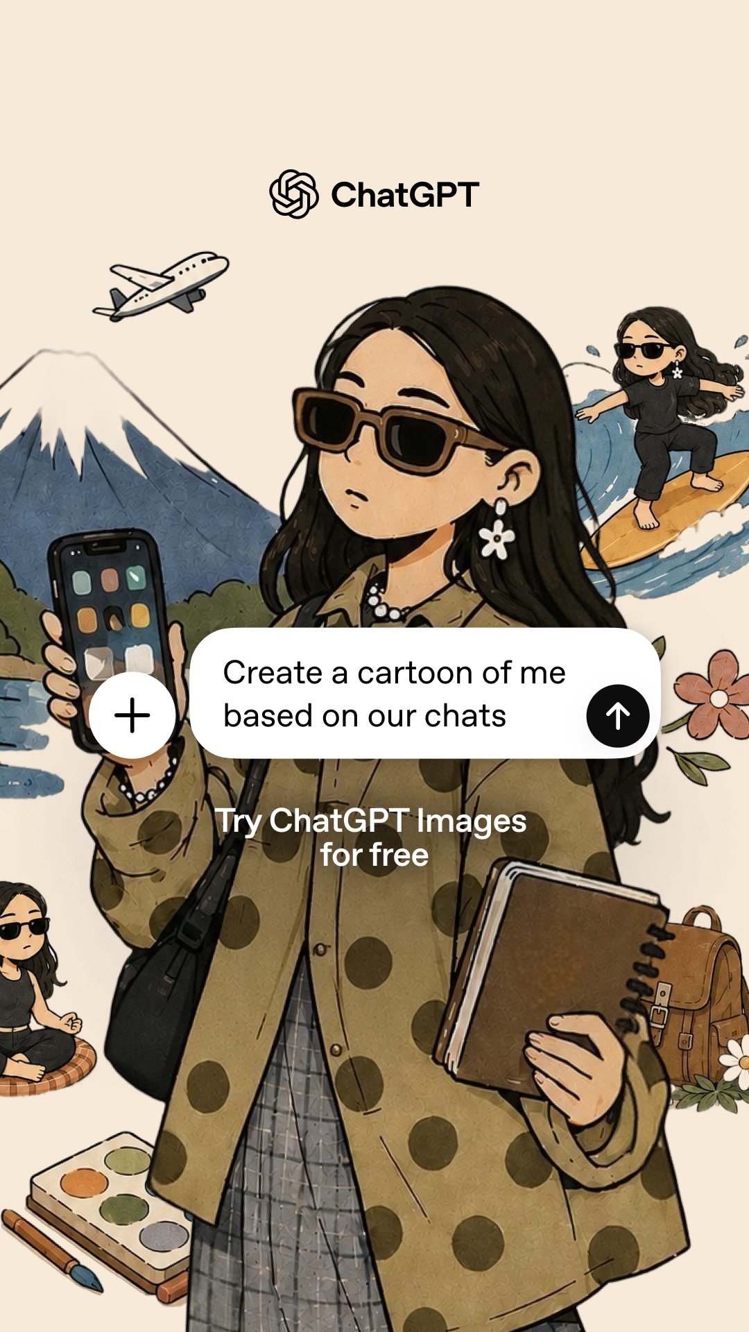 ChatGPT Facebook ad