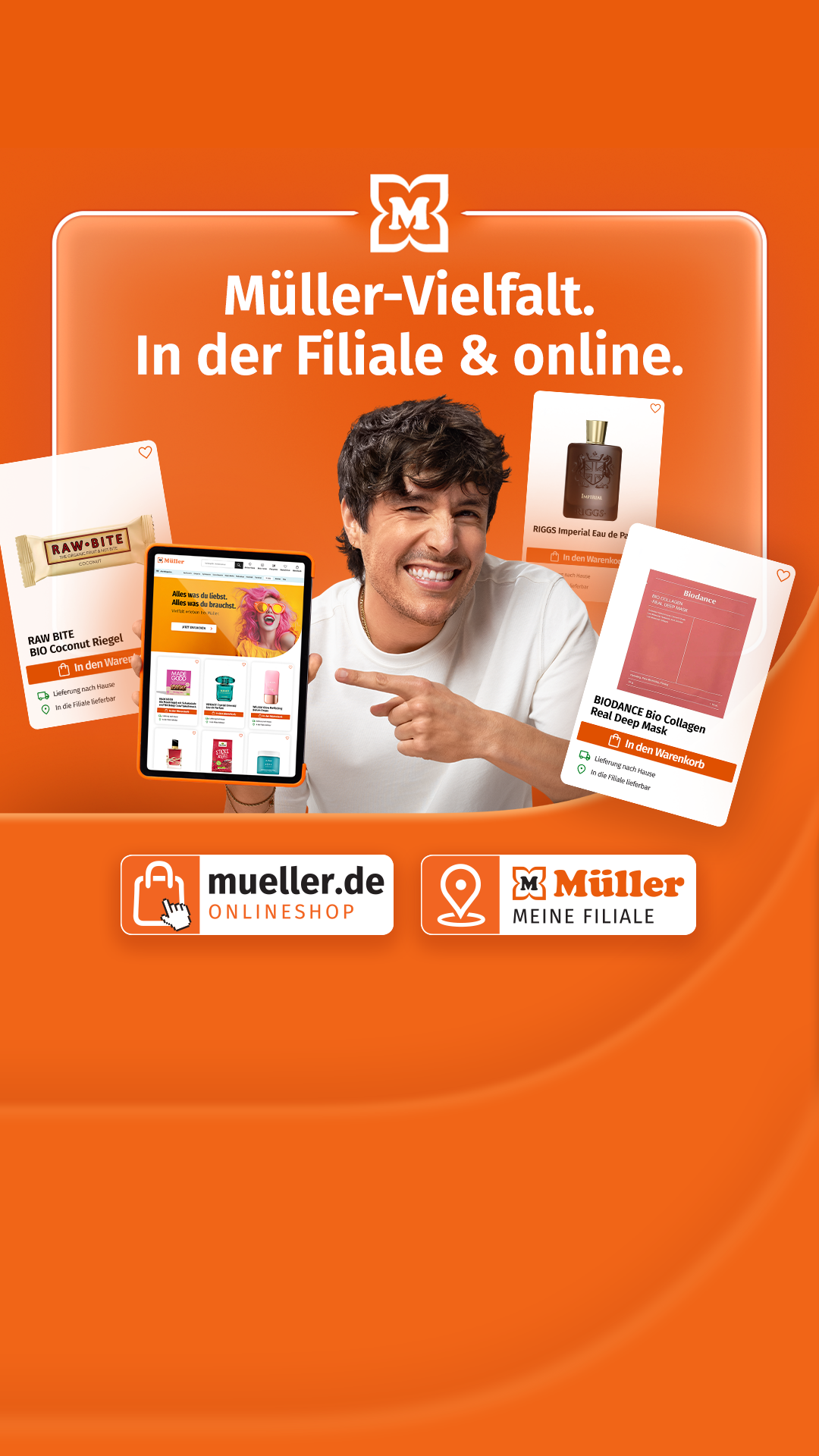 Müller Deutschland Facebook ad