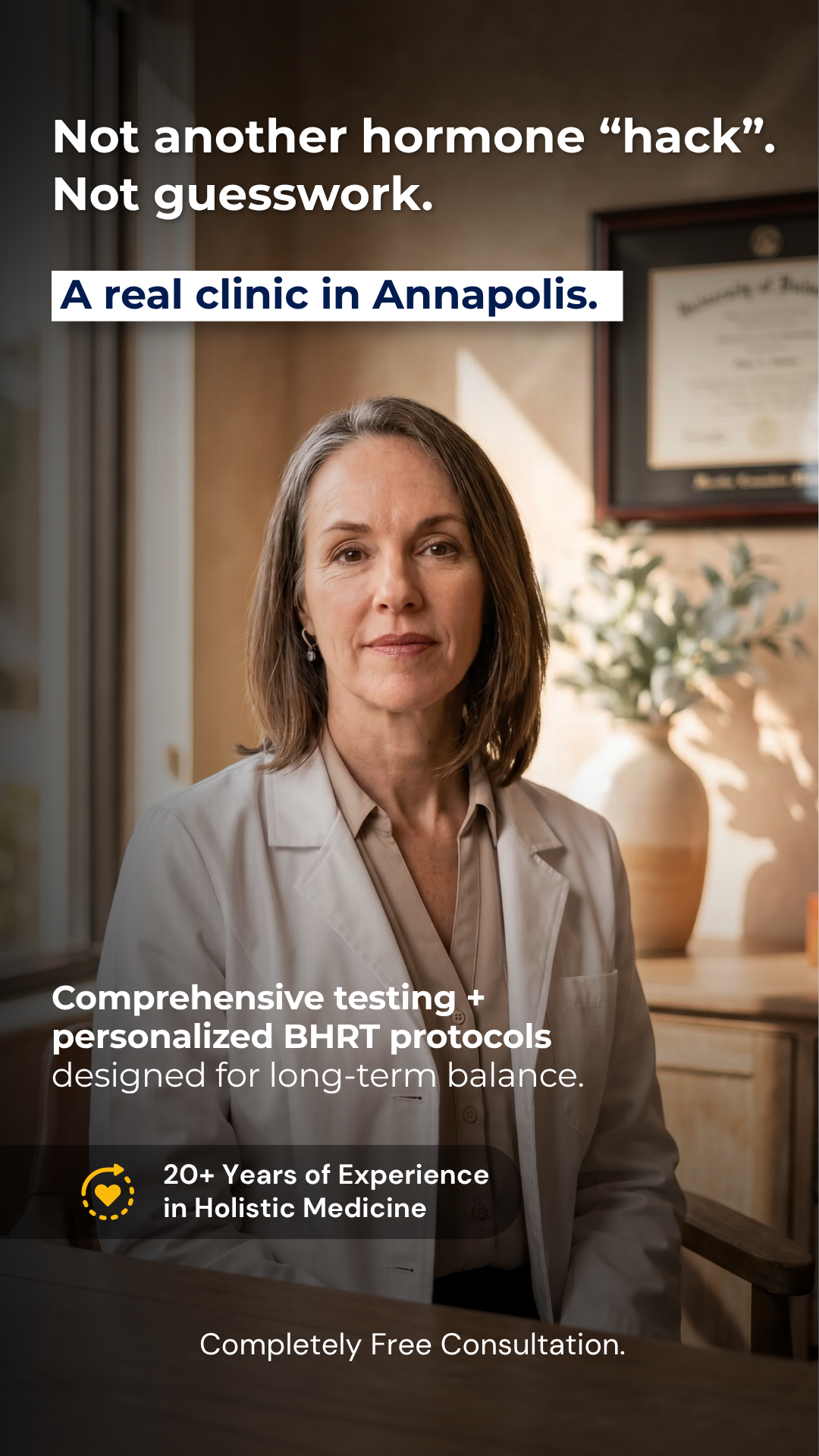 Living Health Integrative Medicine, LLC Facebook ad from May 27, 2026