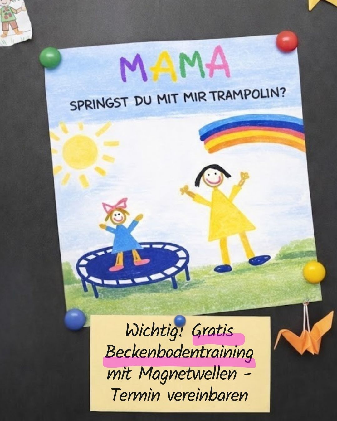 Beckenboden Behandlung Facebook ad