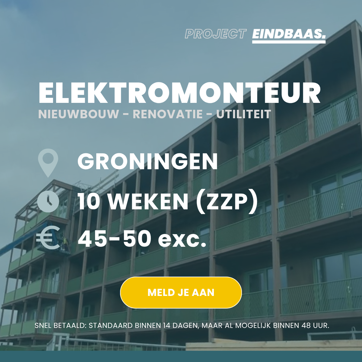 Project Eindbaas B.V. Facebook ad