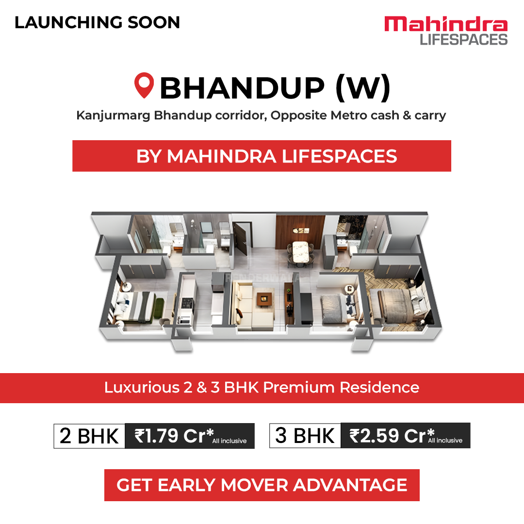 Mahindra Bhandup Facebook ad: Schedule your visit, limited pre-launch advantage!