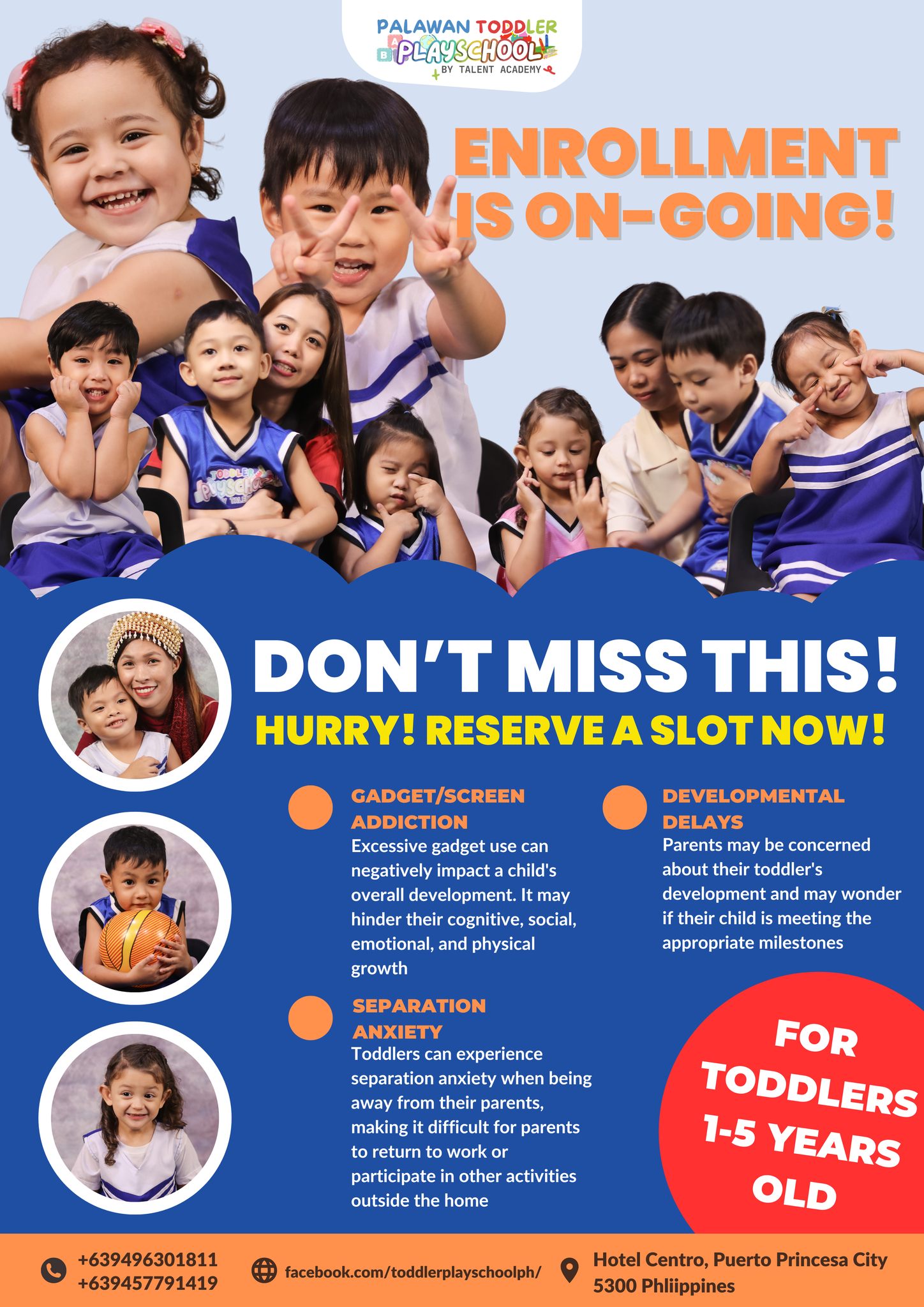 Palawan Toddler Playschool Facebook ad