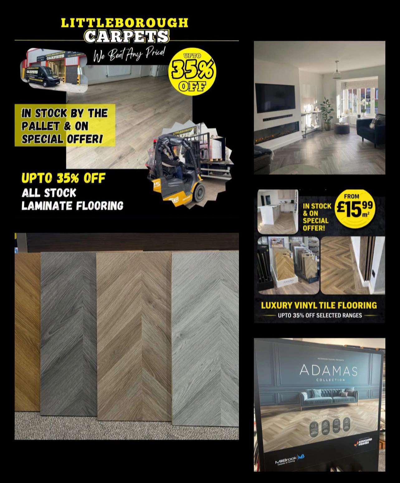 Littleborough Carpets Facebook ad