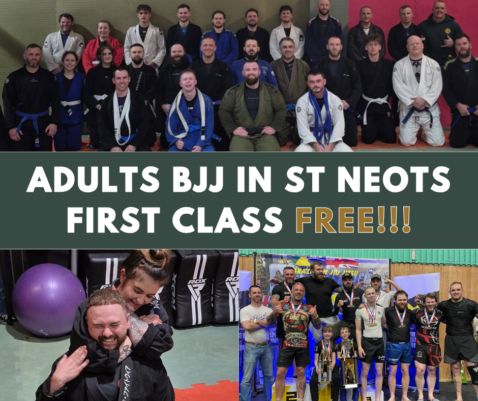 Brazilian Jiu-Jitsu in St Neots Facebook ad from Jan 29, 2026