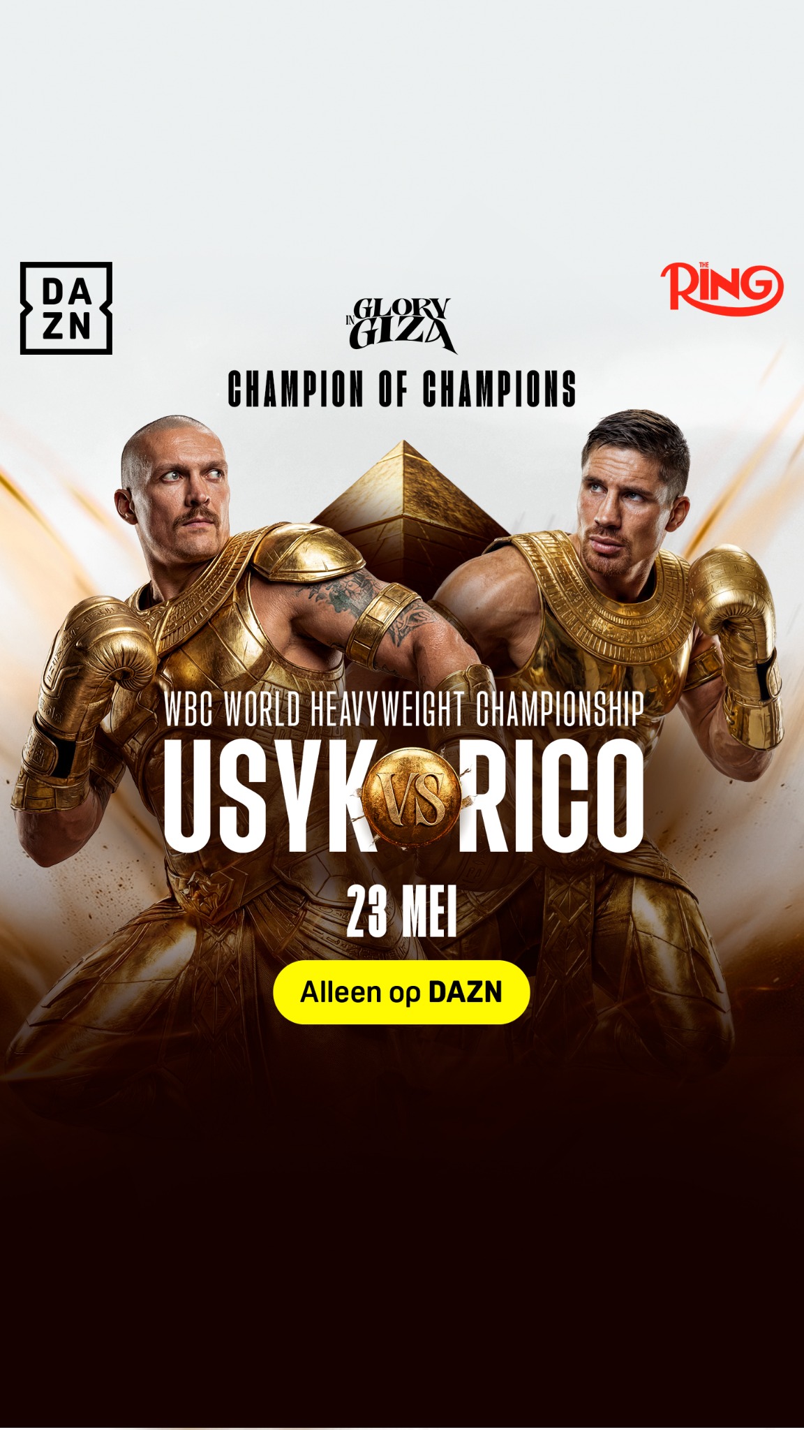 DAZN Facebook ad from May 13, 2026