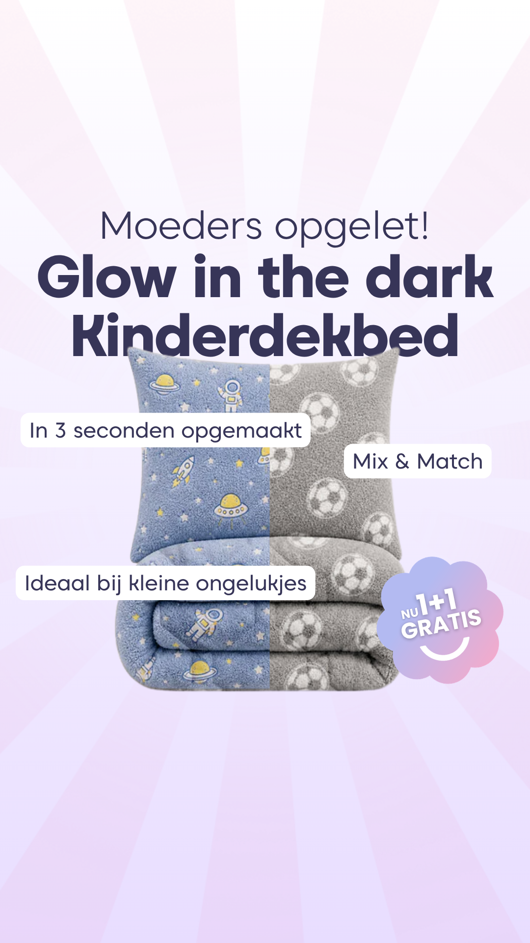 HappyBed Facebook ad