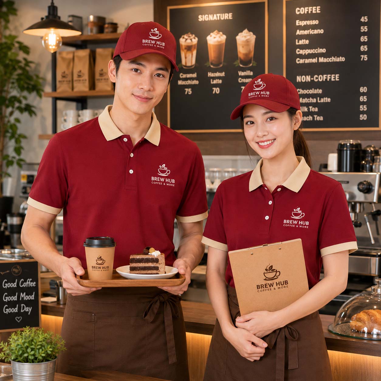Đồng Phục Công Ty Gạo House Facebook ad: COMBO ÁO - NÓN - TẠP DỀ …