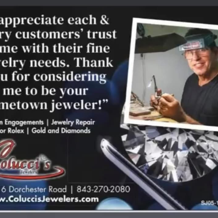 Coluccis Jewelers Facebook ad