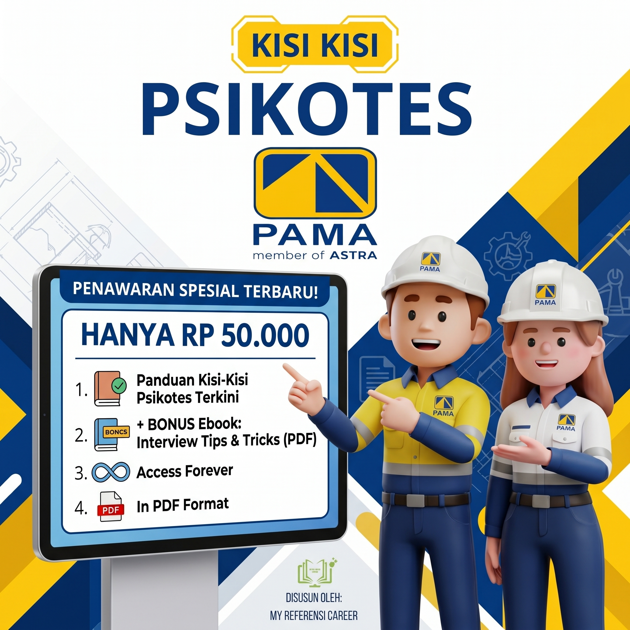 My referensi career Facebook ad: Panduan Psikotes PAMA Terbaru