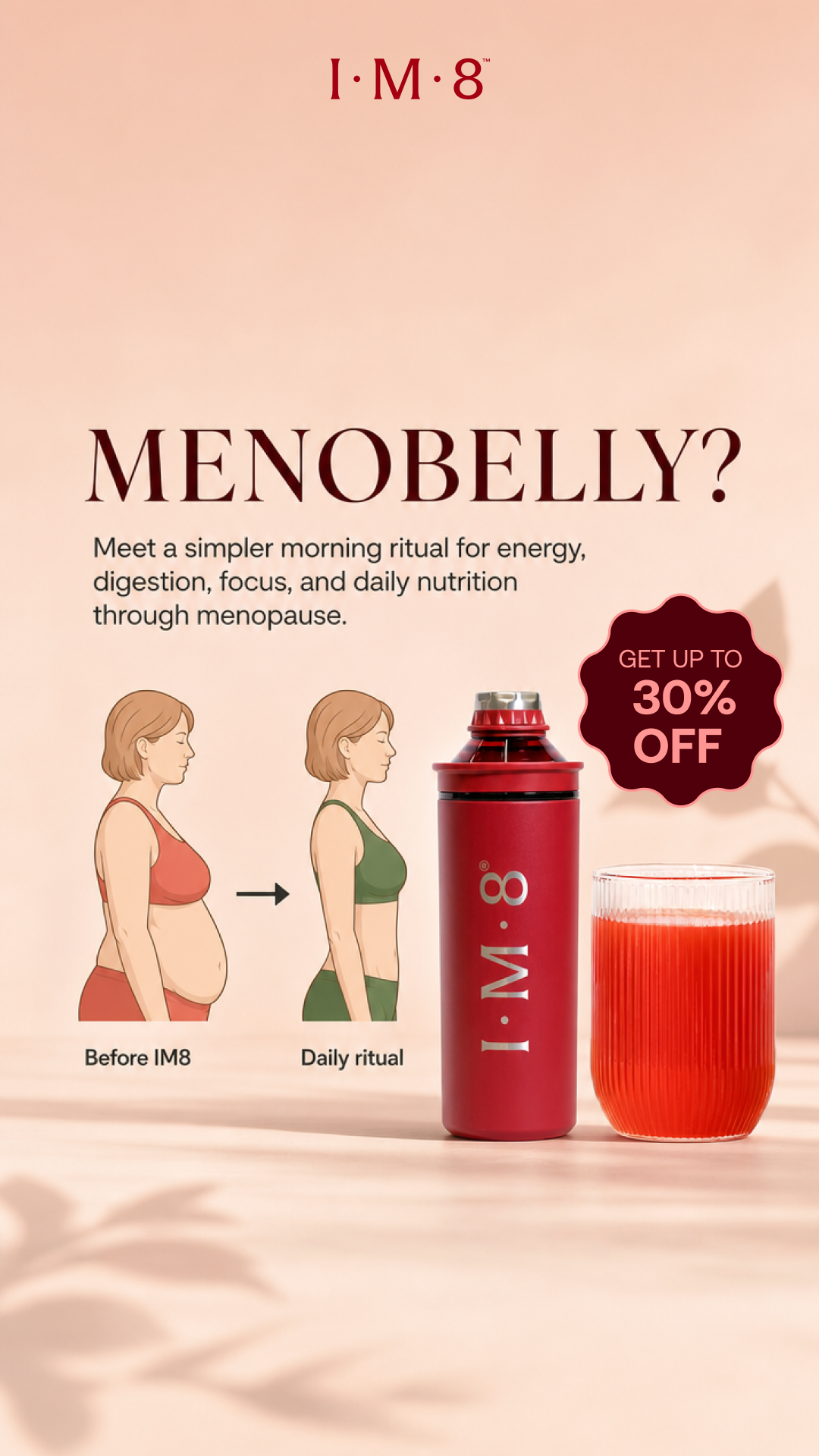 IM8 Health Facebook ad