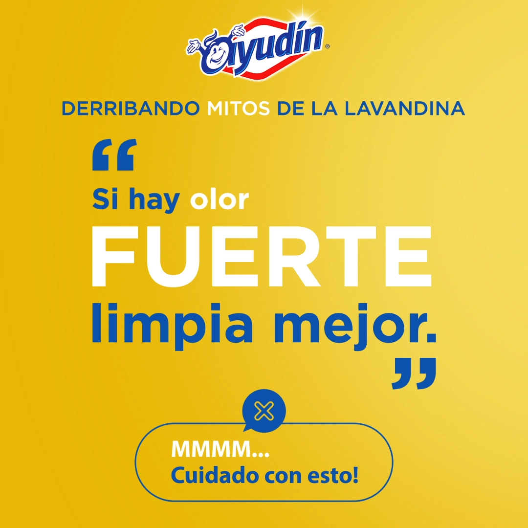 Ayudín Argentina Facebook ad: Ayudín tiene olor suave y color transparente, porque…