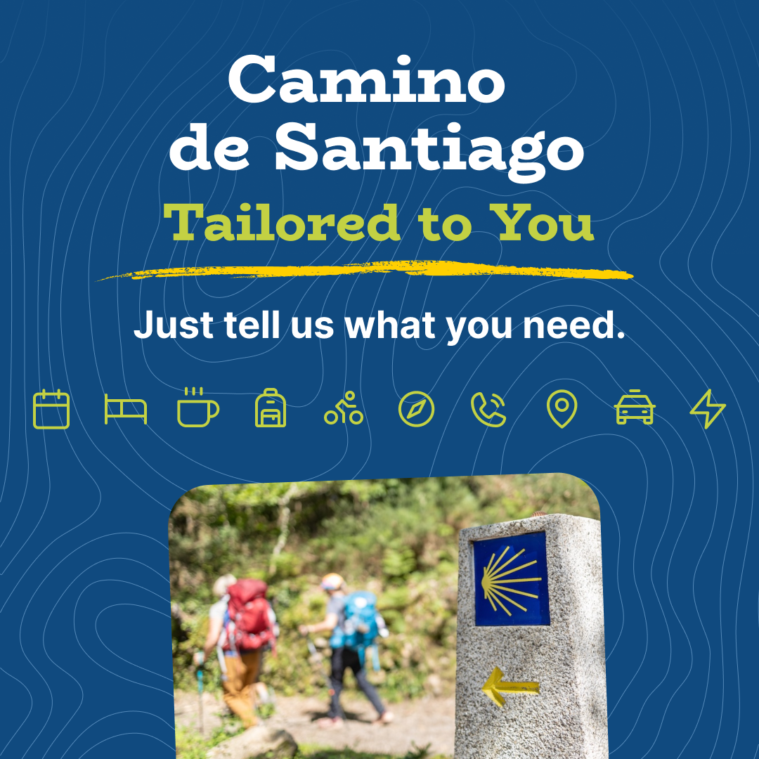 Pilgrim Camino de Santiago Facebook ad: Camino de Santiago Tailor-Made for You