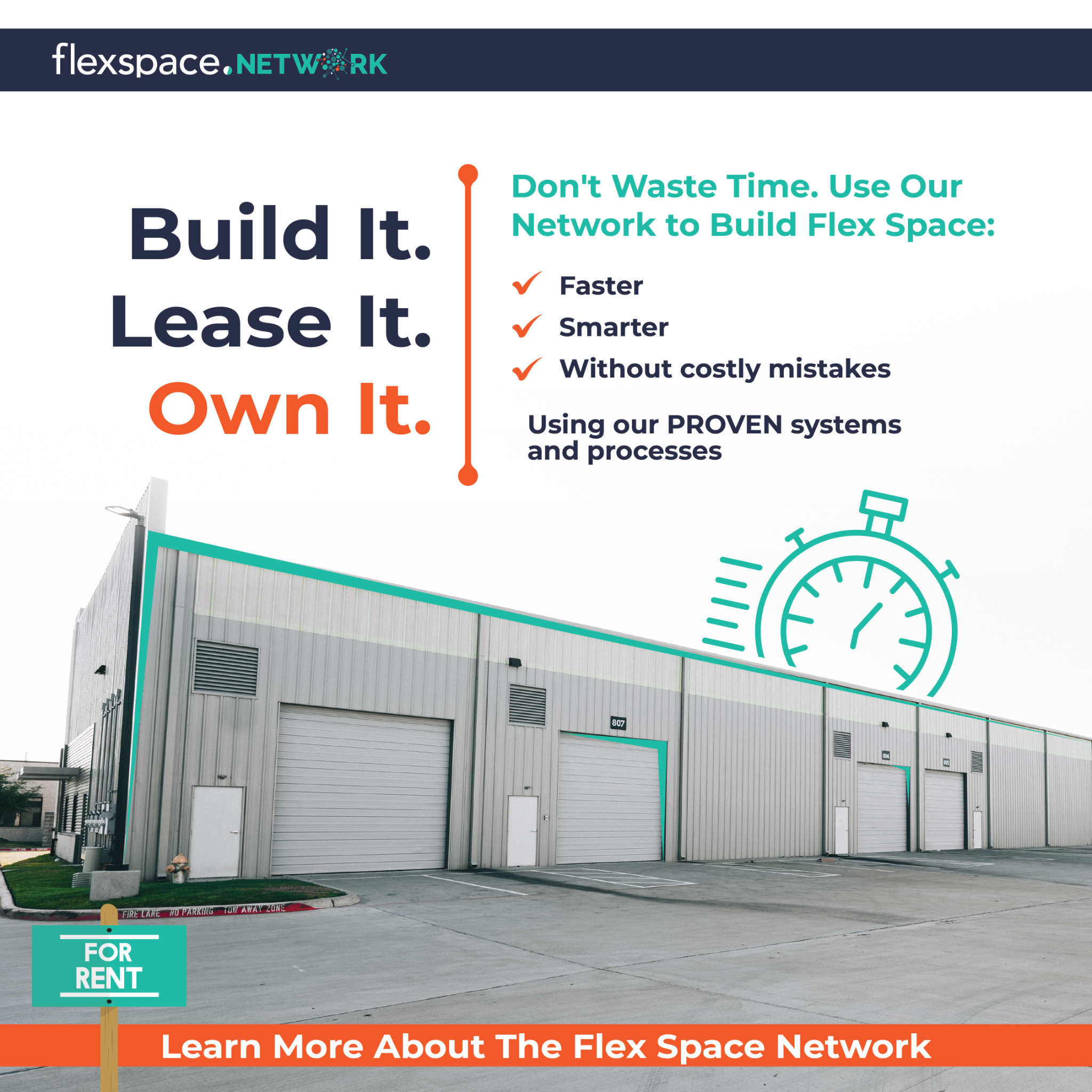 Flex Space Network Facebook ad: Apply for your FlexSpace Network Membership