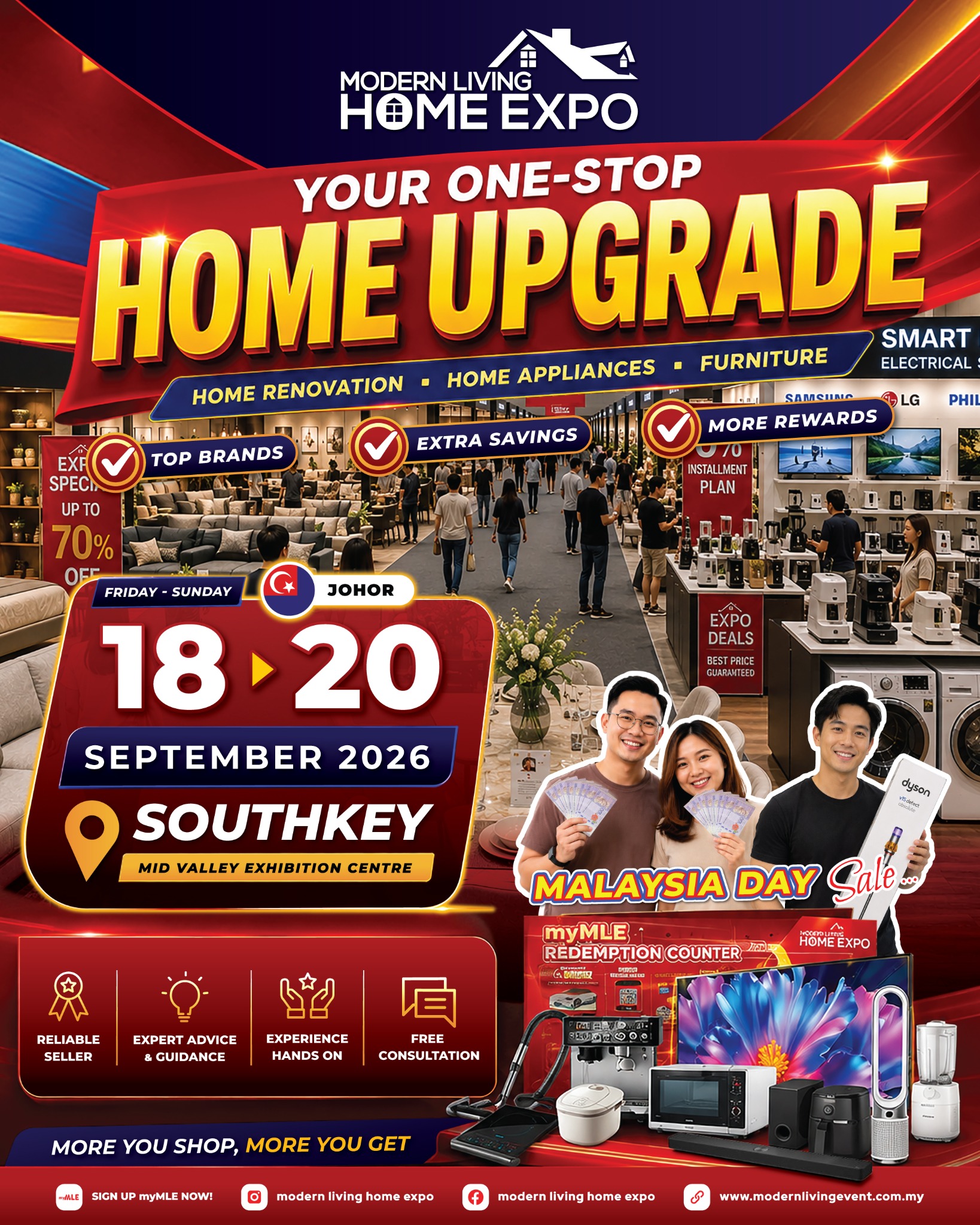 Modern Living Home Expo Facebook ad