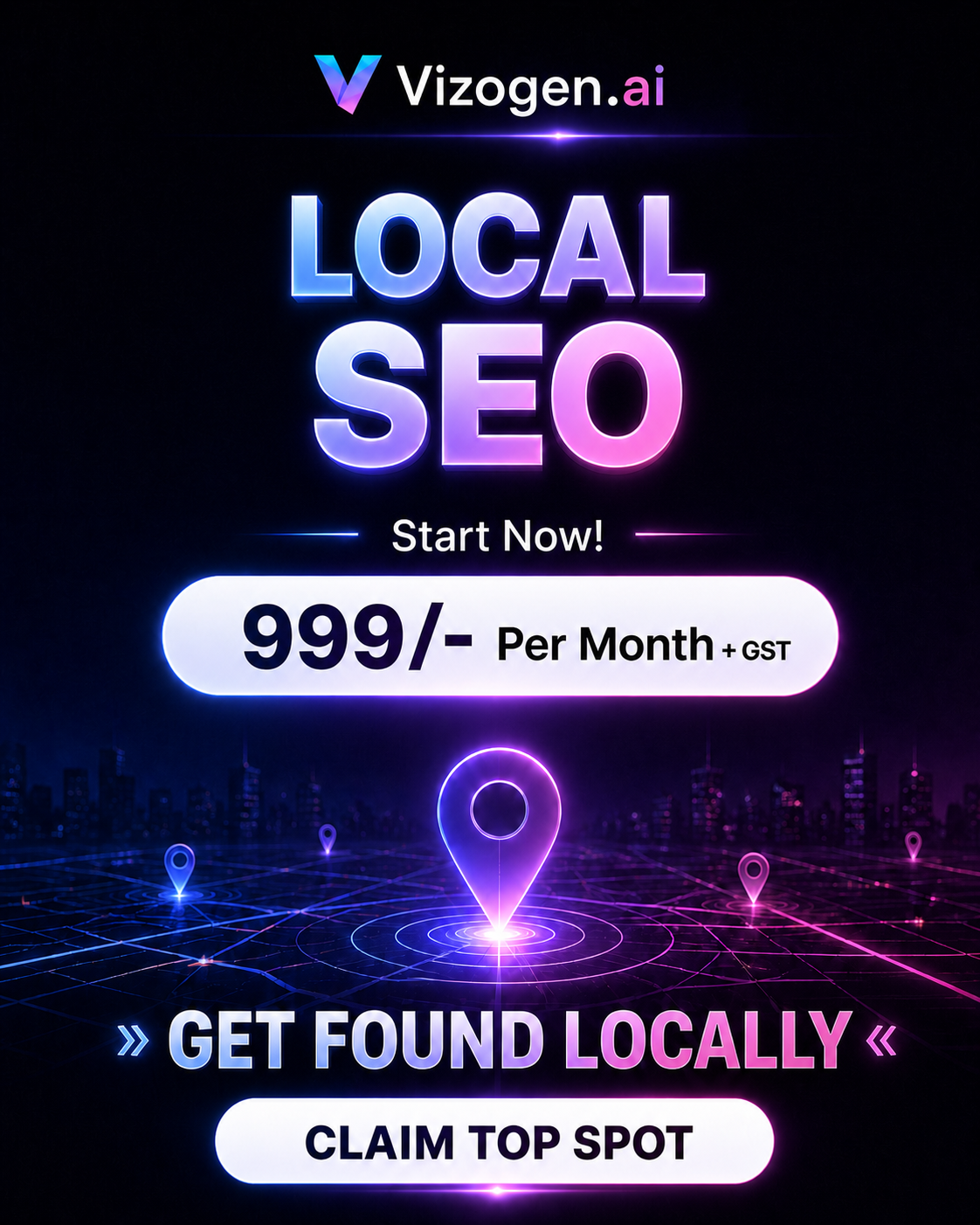 Vizogen.ai Facebook ad: Start your free trial