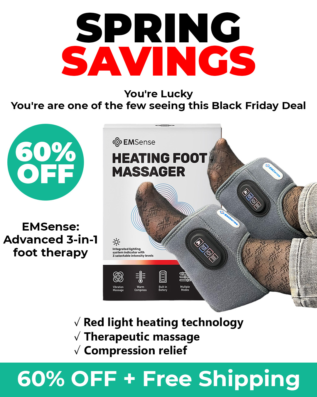 Carrie Brown Facebook ad: 15 Min a Day to END Foot Pain
