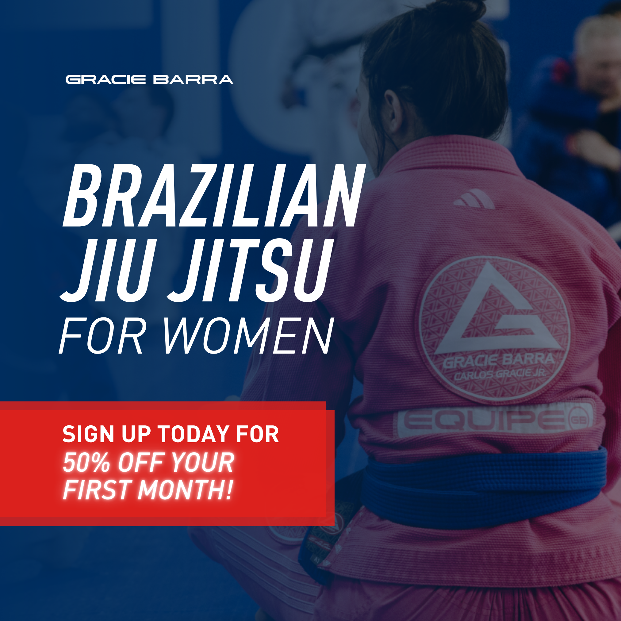 Gracie Barra Rockledge Facebook ad from Feb 12, 2025