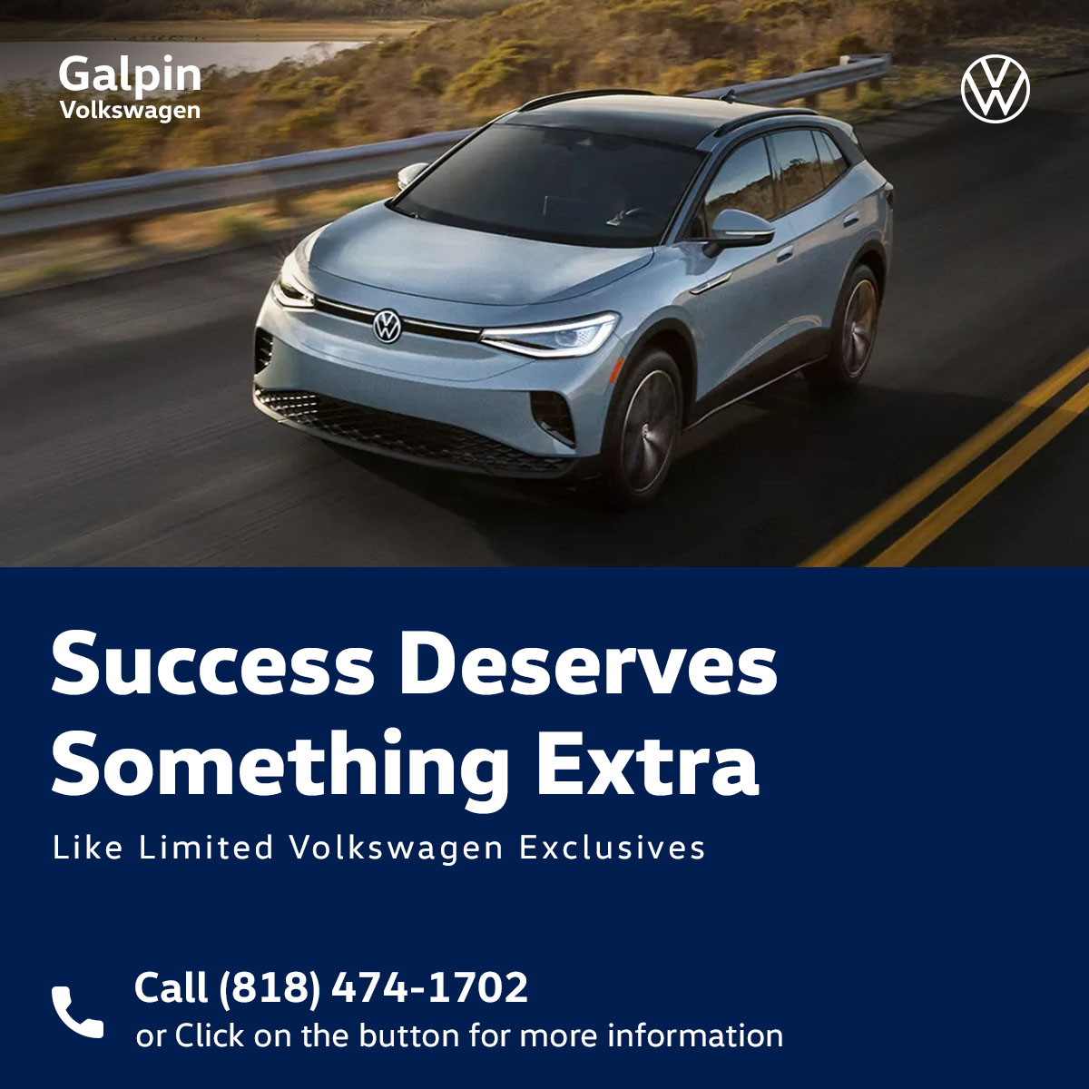 Galpin Volkswagen Facebook ad: Volkswagen Partner Program