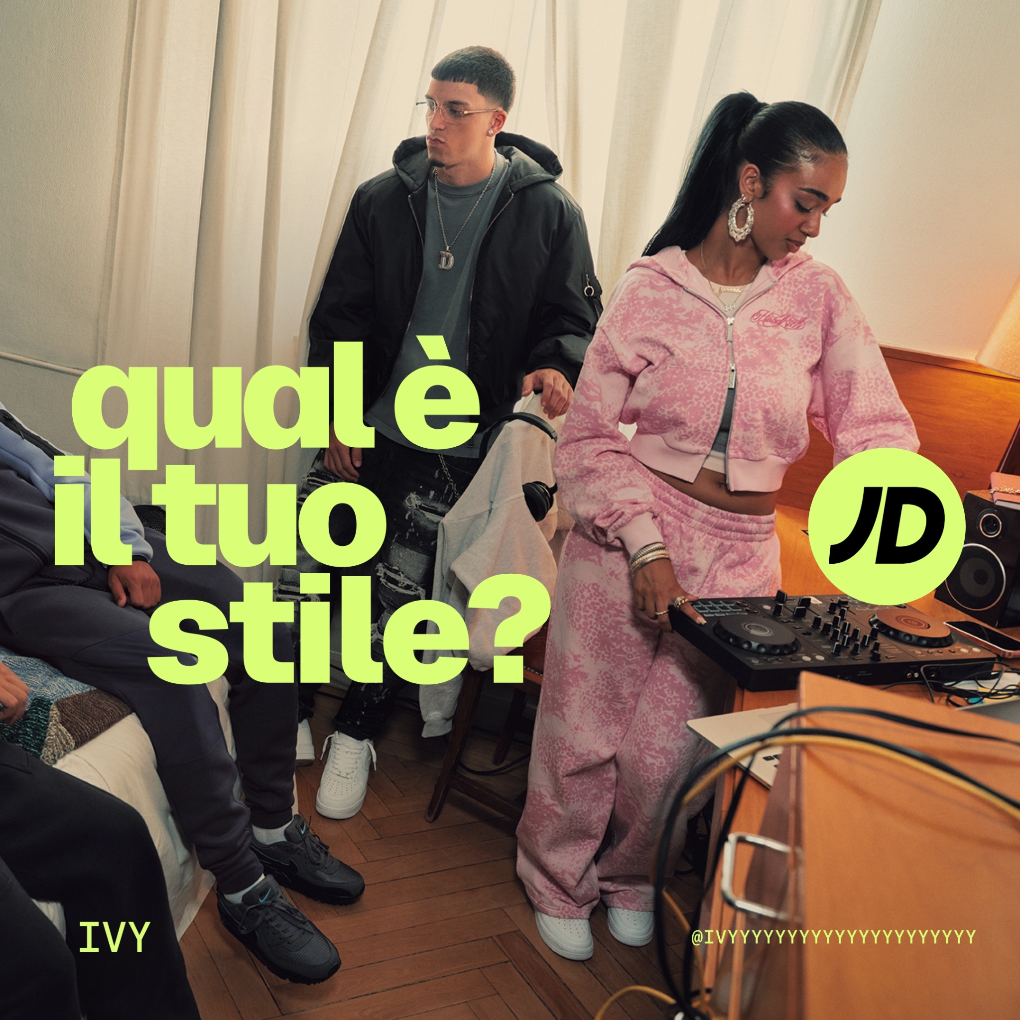 JD Sports Facebook ad: Prova il fit.