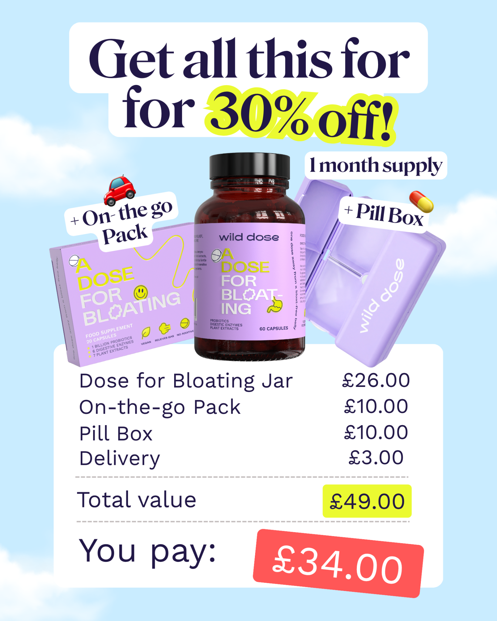 Wild Dose Facebook ad