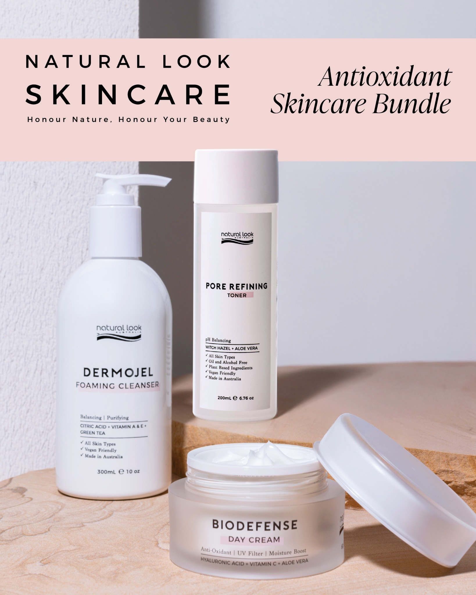 Natural Look Australia Facebook ad