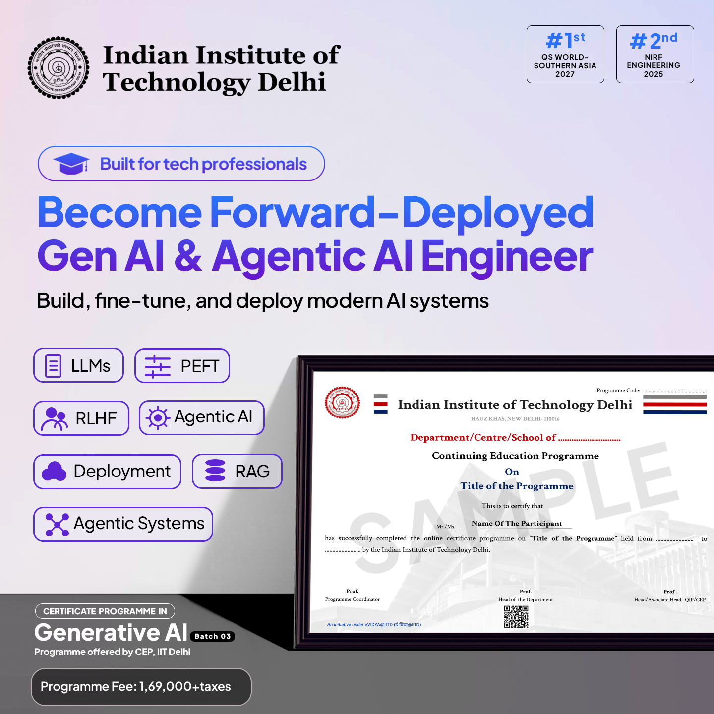 InterviewBit Facebook ad: Become a GenAI Engineering Expert