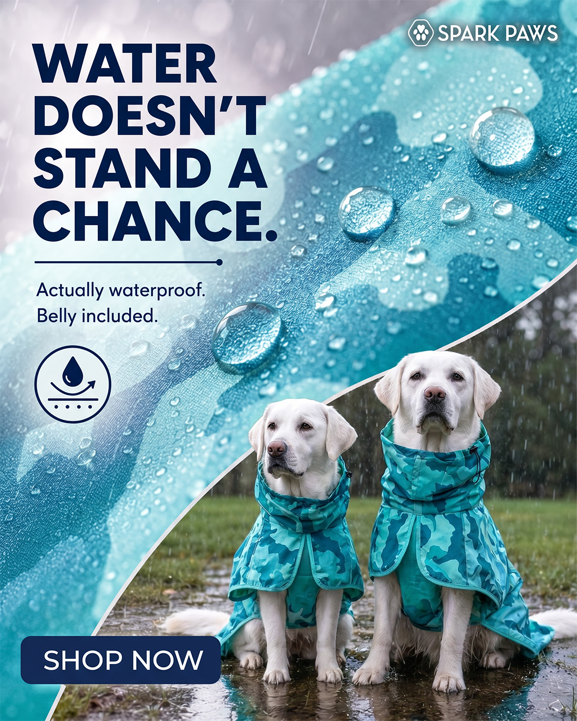 Spark Paws Facebook ad