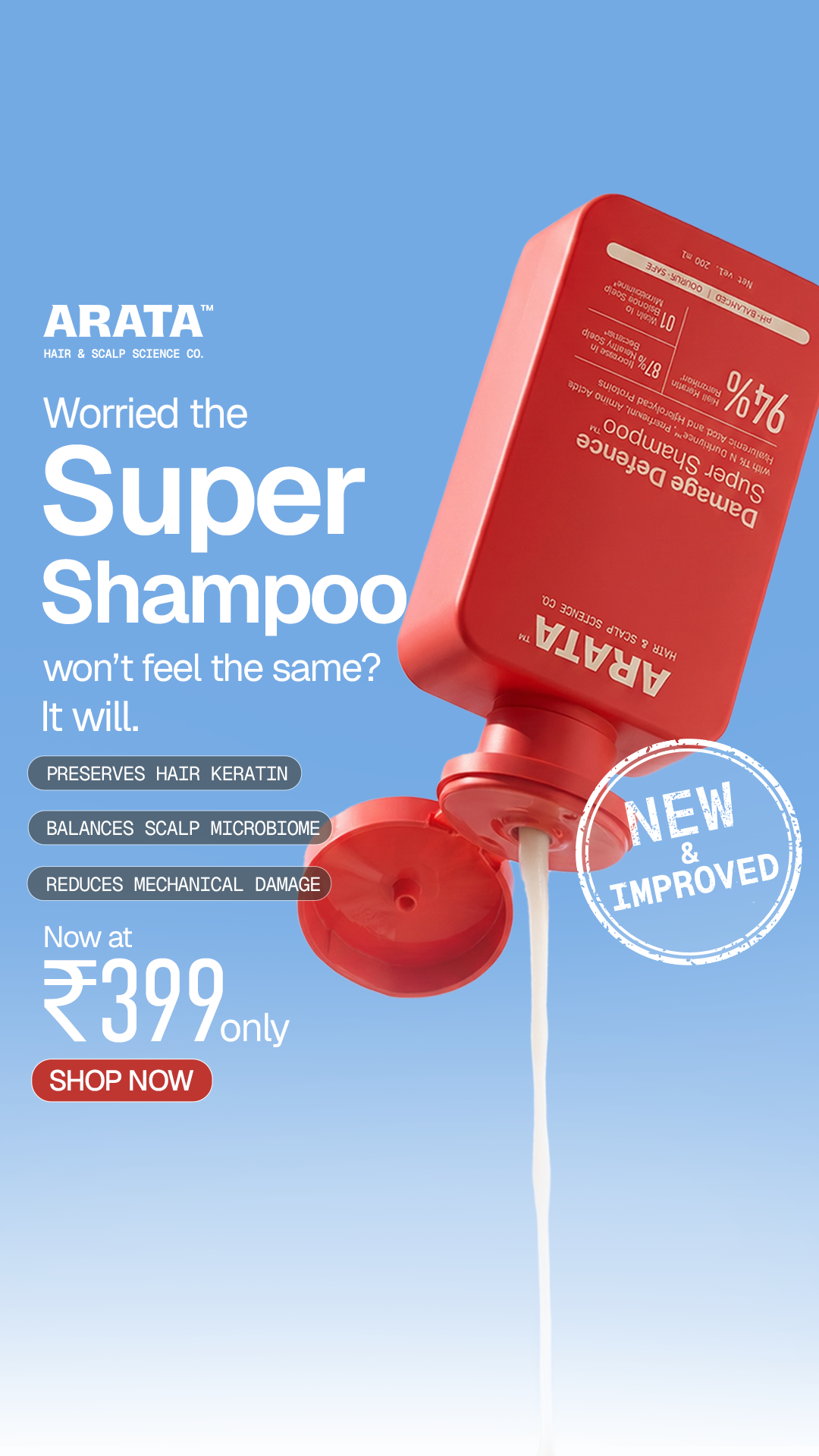  Arata Hair Care Facebook ad