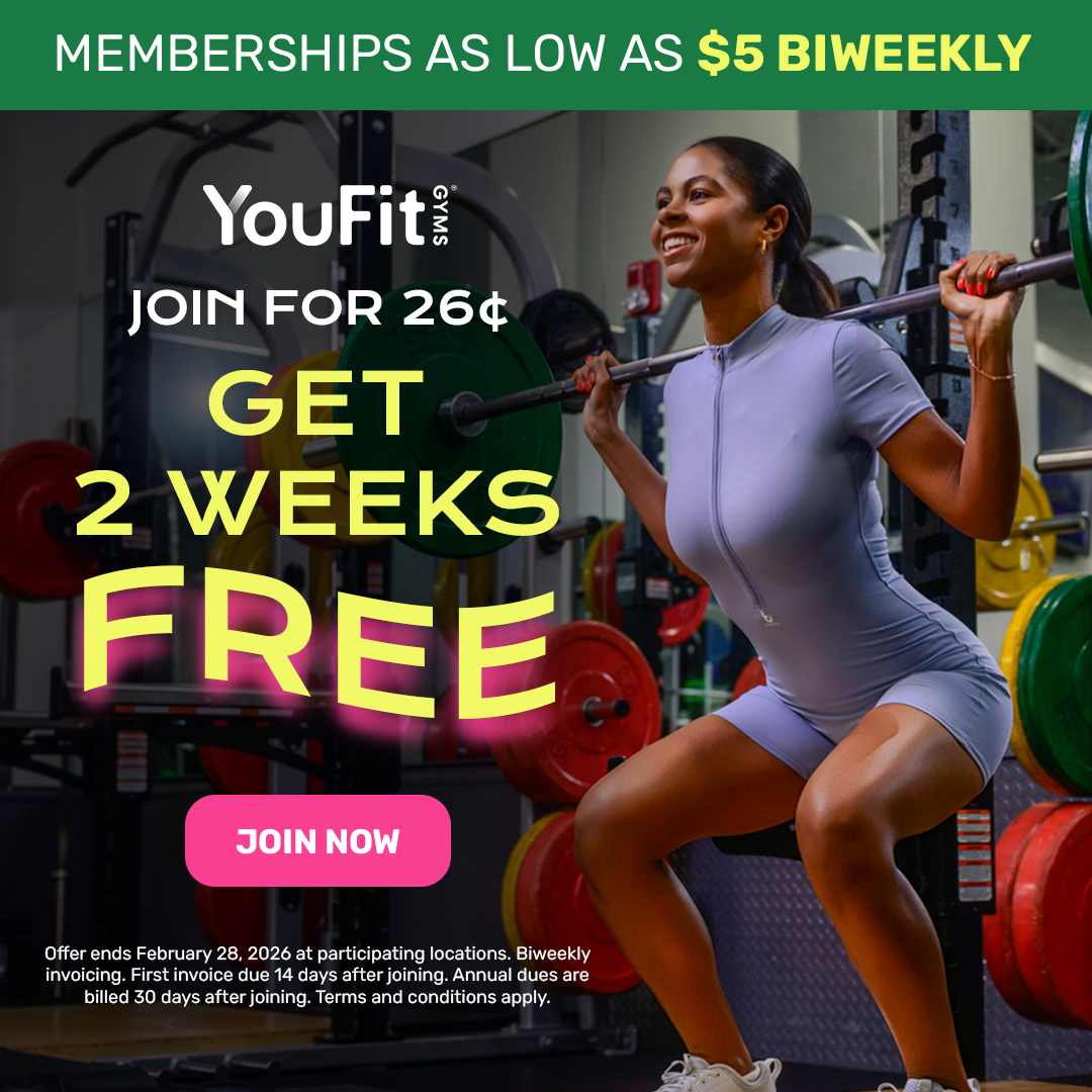 YouFit Gyms Facebook ad