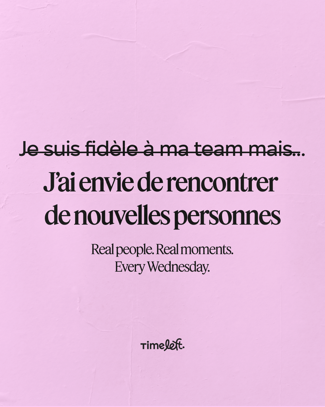Timeleft France Facebook ad