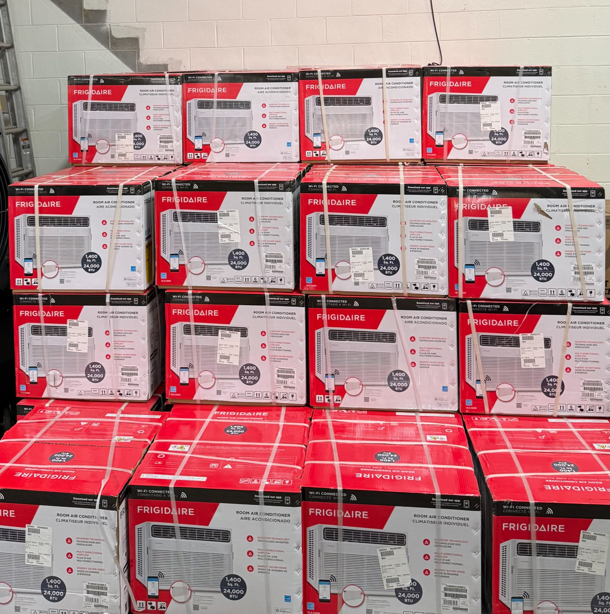 BL Vinings Facebook ad: Frigidaire 24000 BTU 230V Inverter Window Air Conditioner…