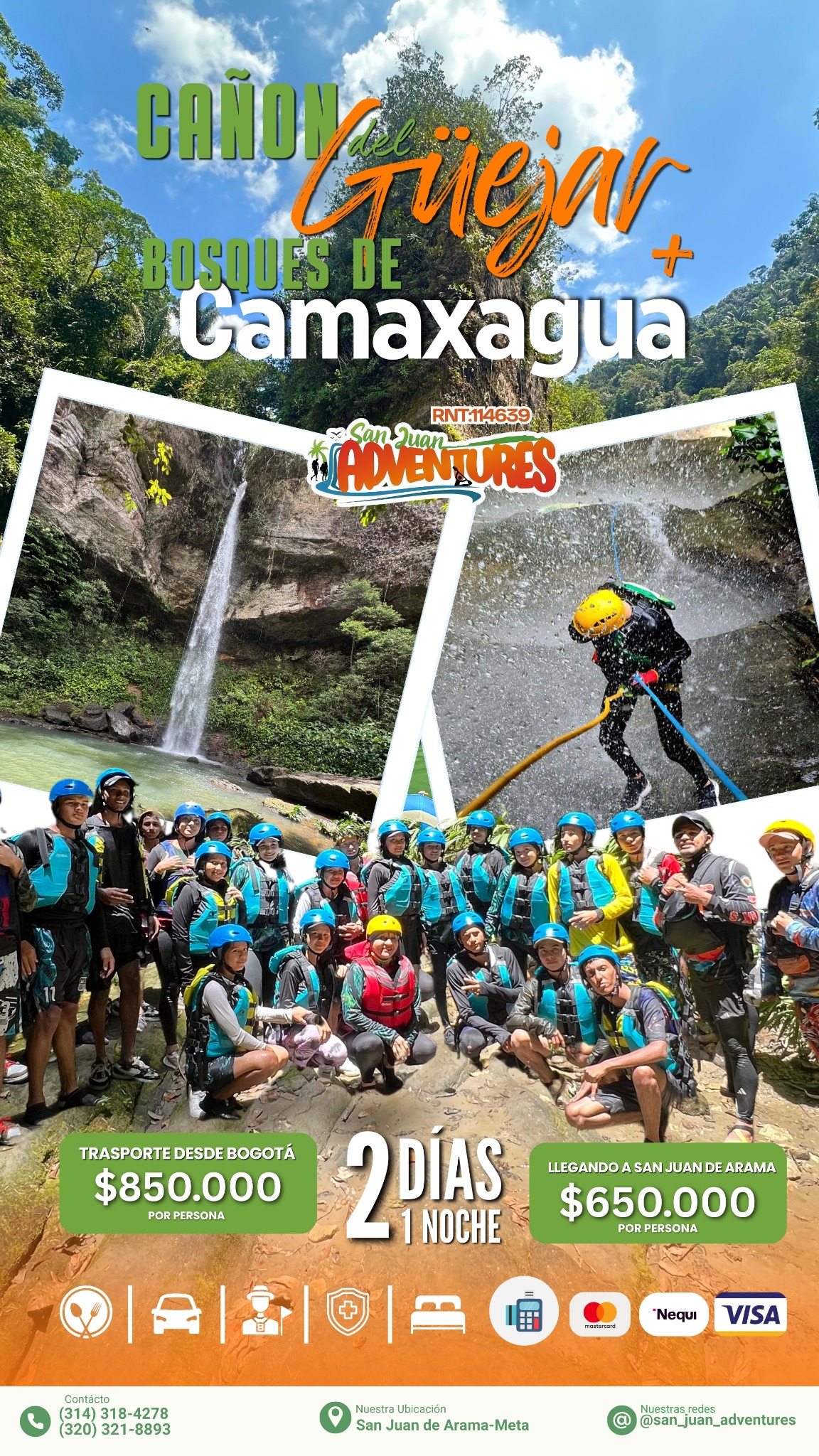 San Juan Adventures Facebook ad