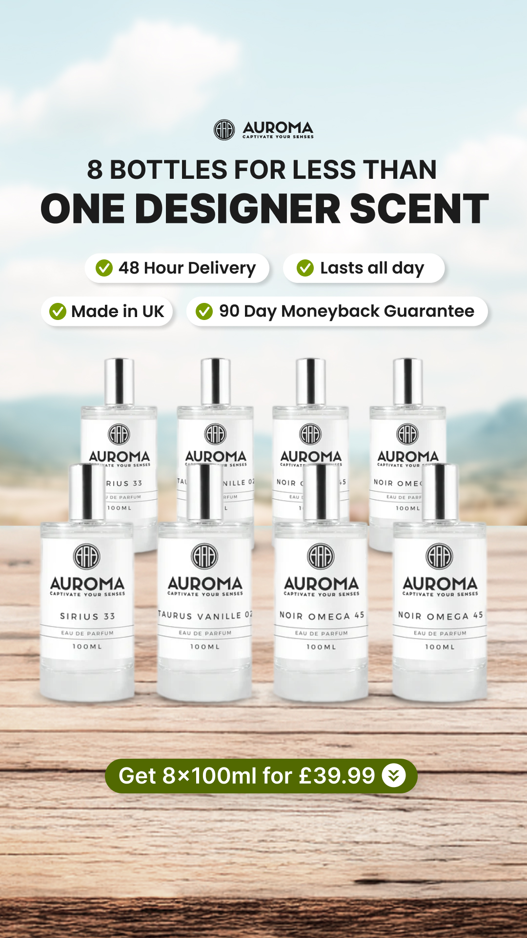 Auroma Fragrances Facebook ad