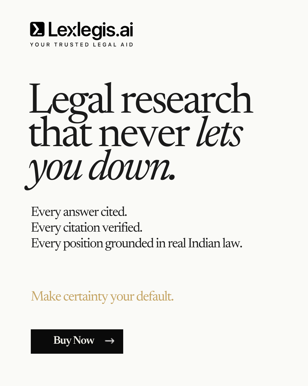 Lexlegis.ai Facebook ad