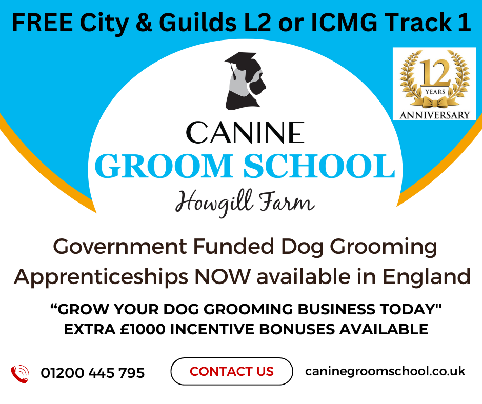 Canine Groom School Facebook ad