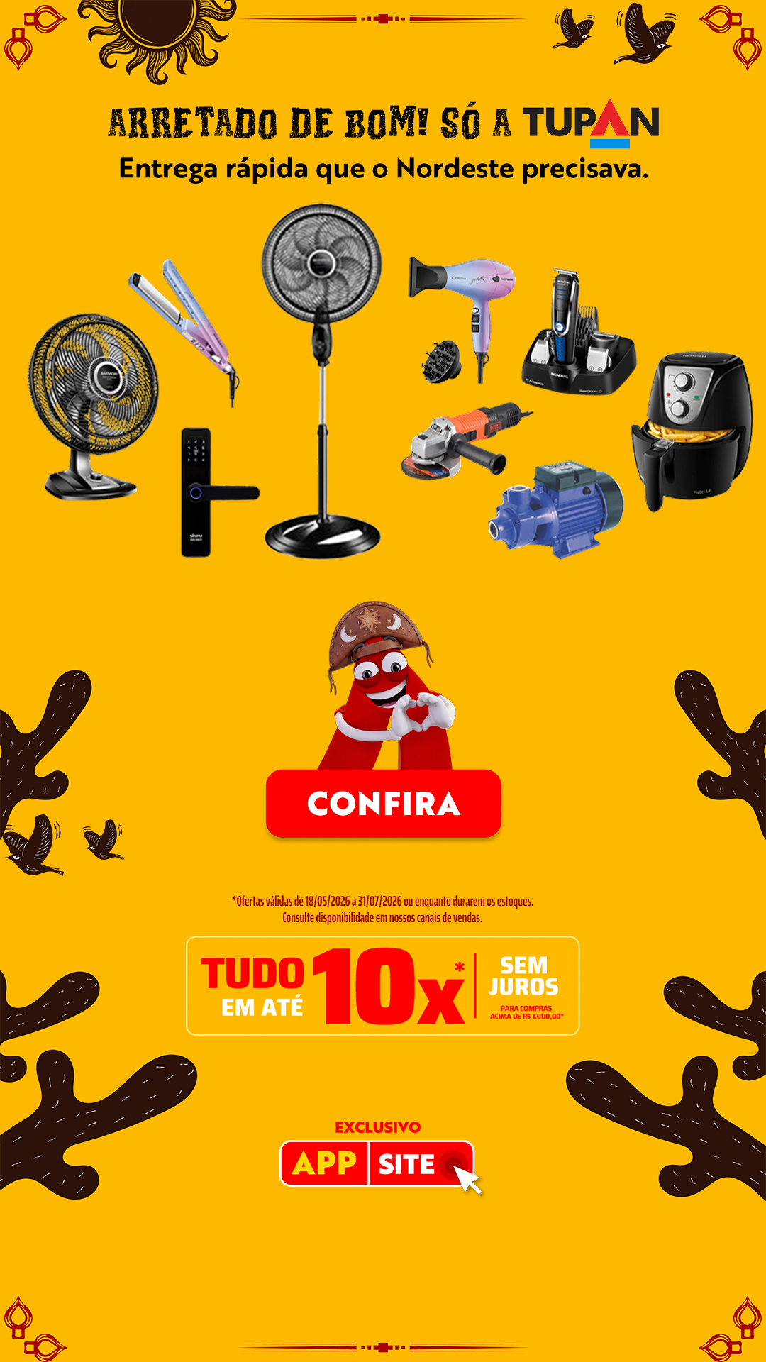 Tupan Home Center Facebook ad from Jun 2, 2026