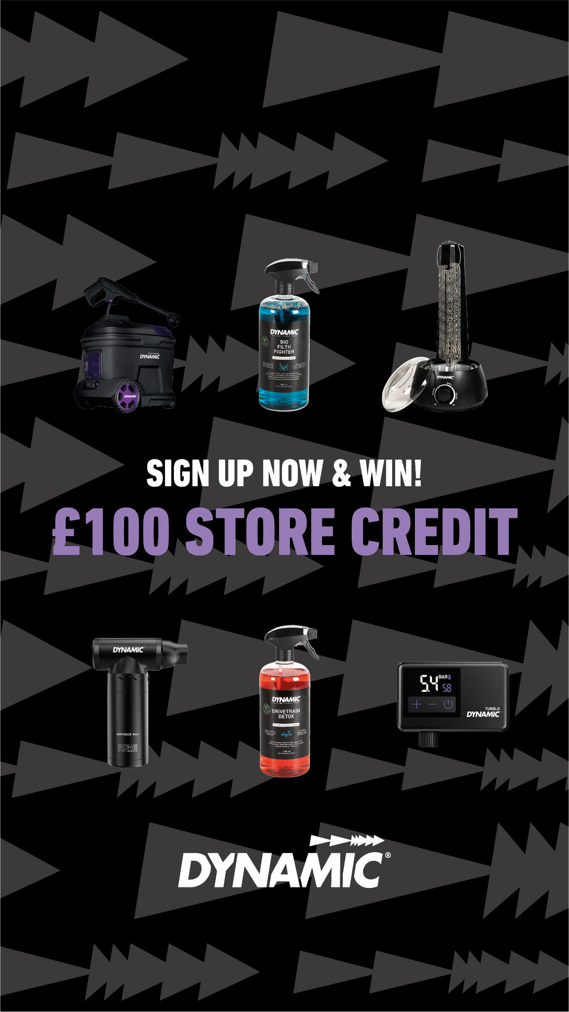 Dynamic Bike Care Facebook ad