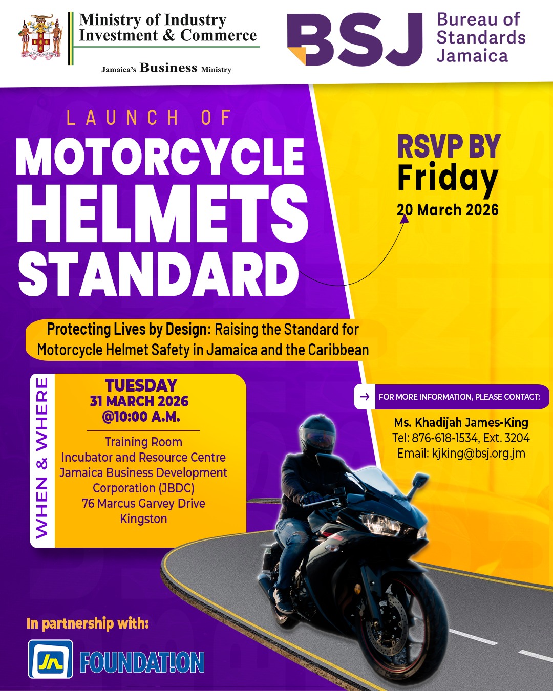 Bureau of Standards Jamaica Facebook ad