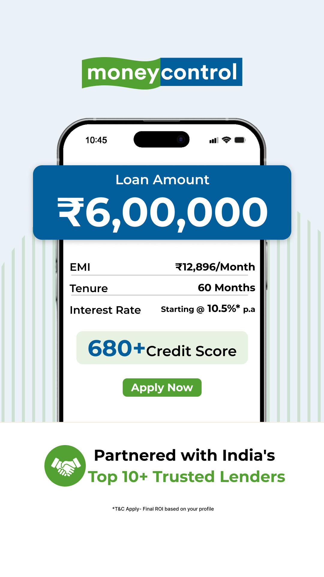 Instant Loans by Moneycontrol Facebook ad