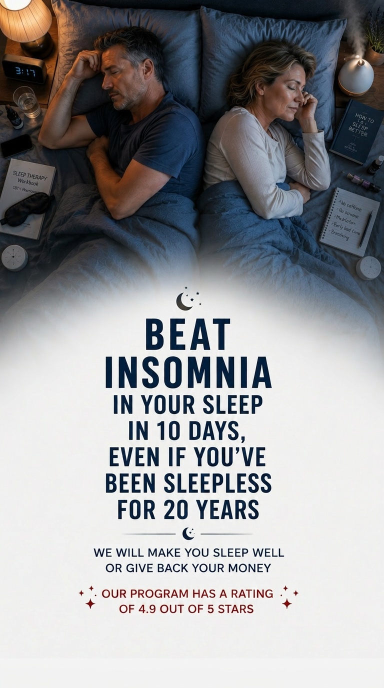 No Insomnia Lab Facebook ad: Start Sleeping Better