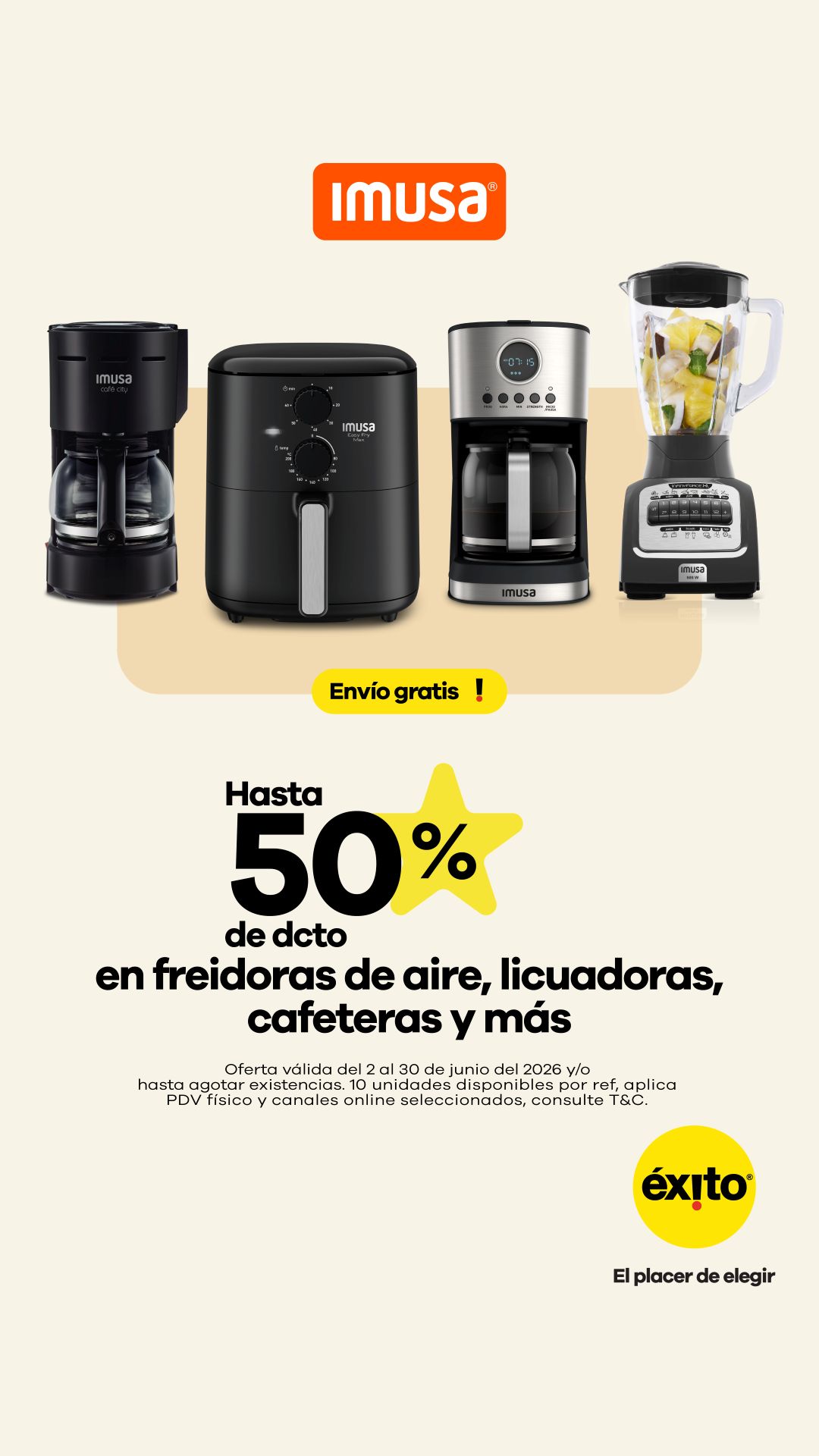 Éxito Facebook ad