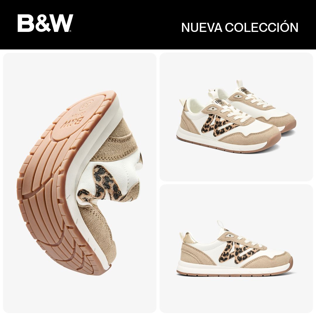 B&W Break&Walk Facebook ad: Nueva Colección de Zapatillas Respetuosas B&W by Conguitos